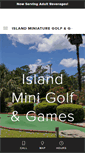 Mobile Screenshot of islandminigolf.com